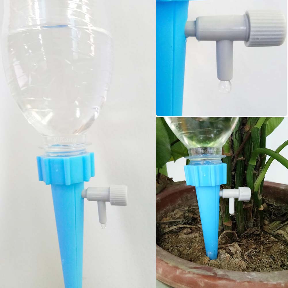 6 PCS Auto Drip Irrigation Watering System Dripper Spike Kits Garden Watering &amp; Irrigation