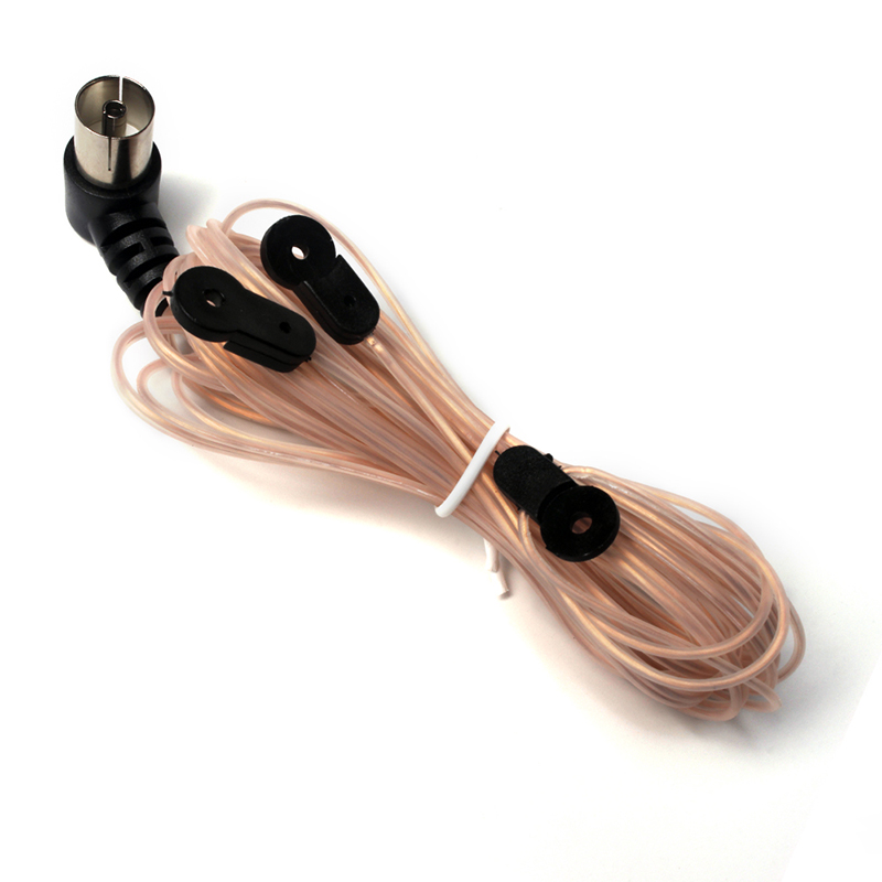 Dlenp Dipole Antenna Indoor Copper Aerial HD Radio T shape Male/ Female Smart Home Accessories