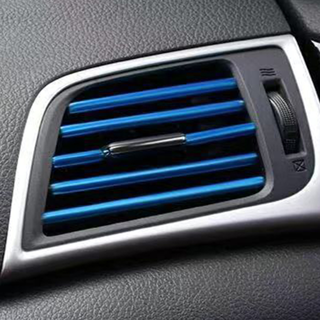 10pcs Car Article decoration 20cm Interior Air Vent Grille Switch Rim Trim Interior Accessories