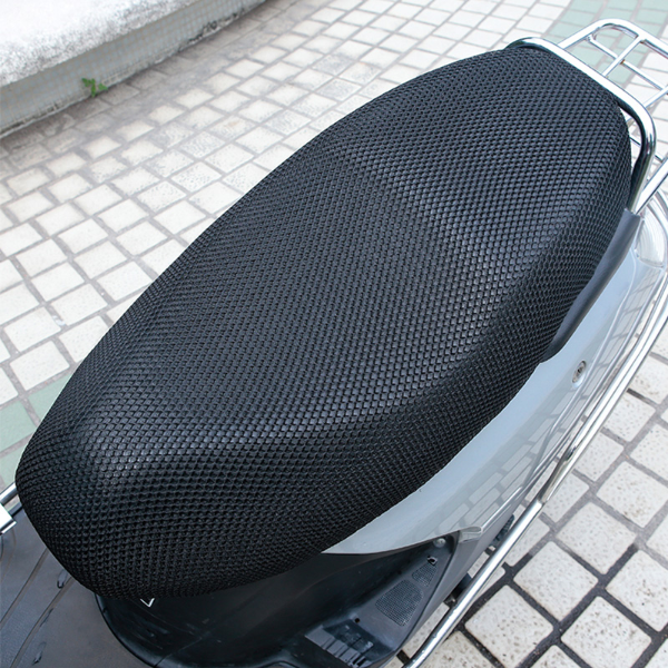 L 3D Mesh Motorcycle Seat Cover Breathable Sun-proof Motorbike Scooter Motorcycle &amp; Powersports