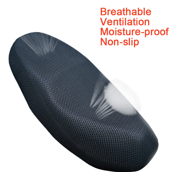 L 3D Mesh Motorcycle Seat Cover Breathable Sun-proof Motorbike Scooter Motorcycle &amp; Powersports