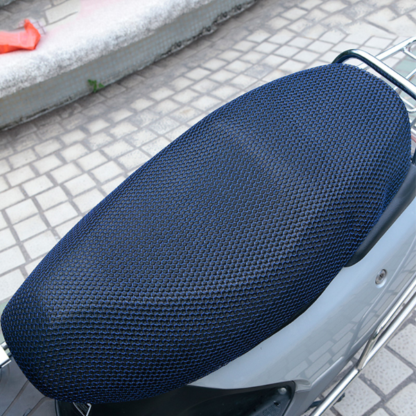 L 3D Mesh Motorcycle Seat Cover Breathable Sun-proof Motorbike Scooter Motorcycle &amp; Powersports
