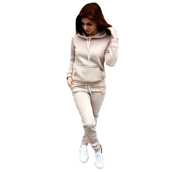 Autumn Winter Tracksuit Women 2 Piece Set Hoodies+pants Sportwear Women&apos;s Sports Suit Lingerie