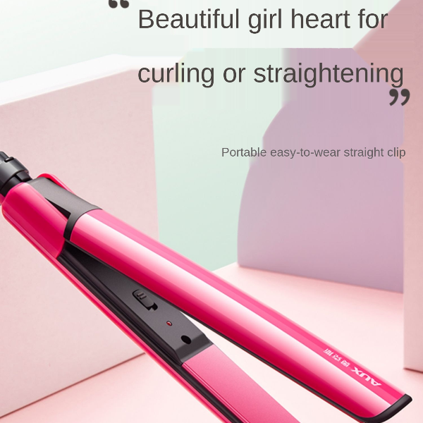 Mini Plywood Straight Hair Curls Dual-Use Women's Small Portable Hair Curler Pull Hair Rollers