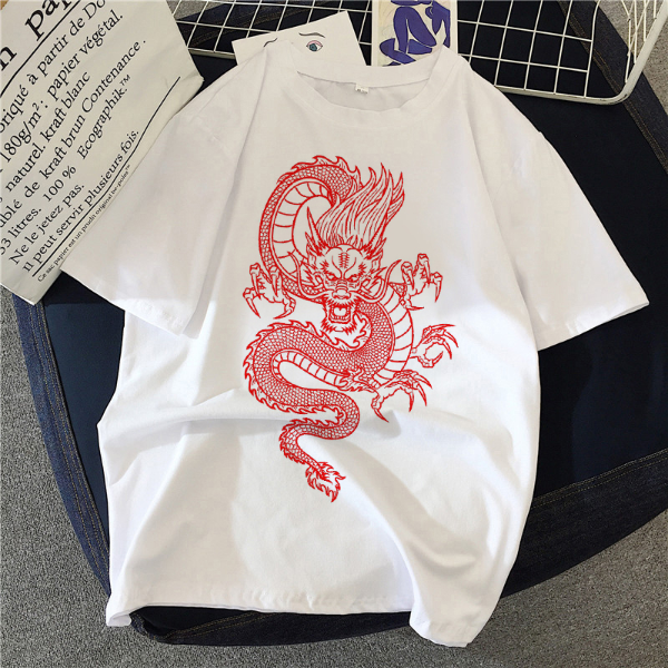 Korean Fashion Women White T Shirt Graphic Print Summer Short Shirt O Neck Tshirts Lady  Tops