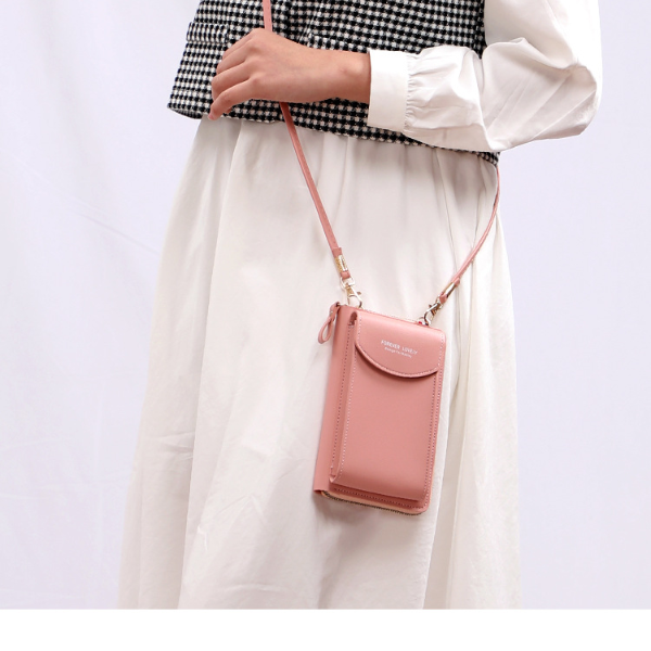 Wallet Women Diagonal PU Multifunctional Mobile Phone Clutch Bag Ladies Purse Large Wallets