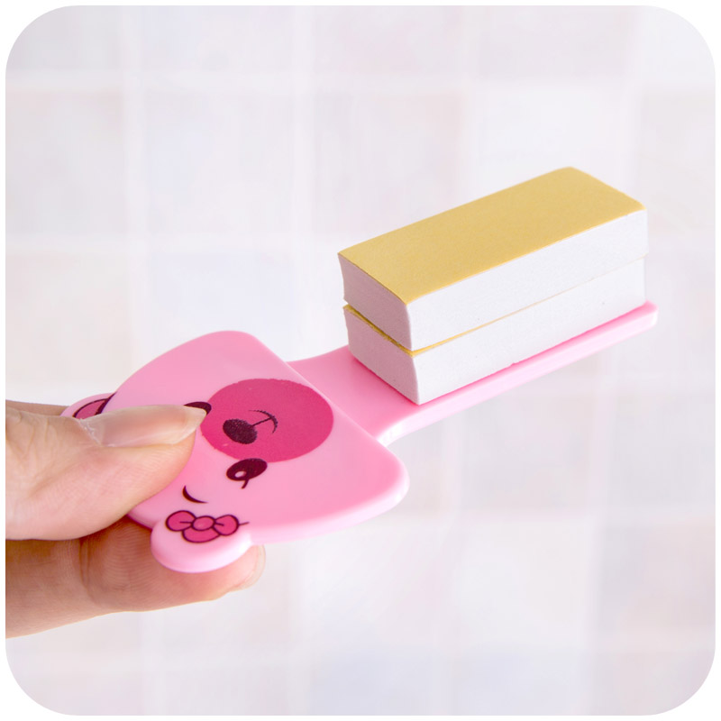 2Pcs Bath Bathroom Products Cute Cartoon Toilet Cover Lifting Device Toilet Bathroom Products