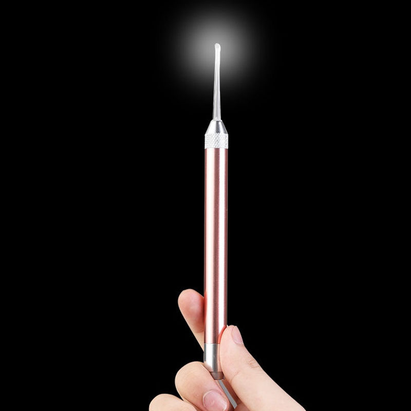 Ear Cleaning Tool Ear Picker with Light Ear Cleaner Wax Removal Baby Kids USB Nail & Tools