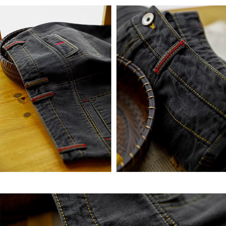Black Straight Vintage Jeans Women's 2021 y2k Streetwear Denim Trousers Female Office High Waist Mom  Trousers & Leggings