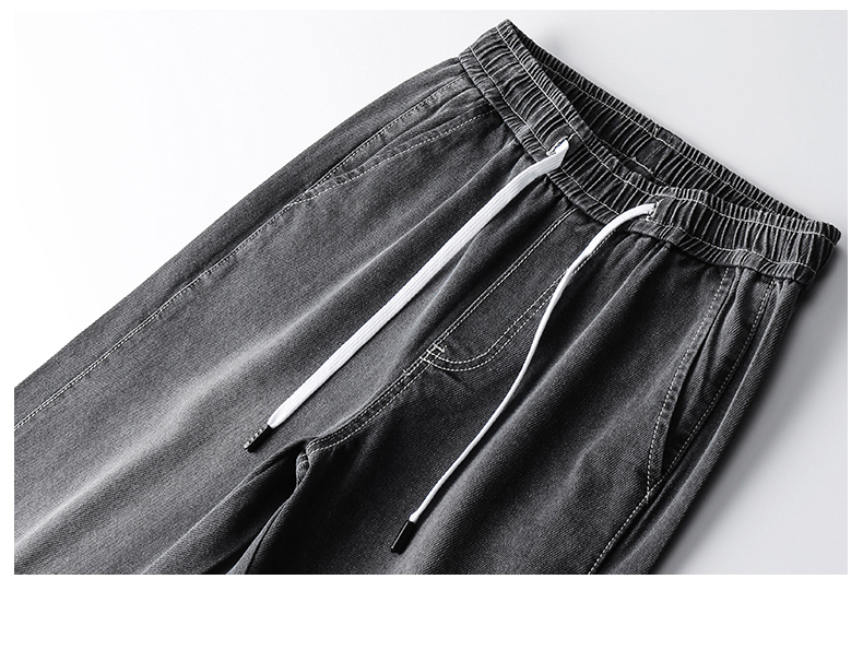 Autumn Winter Baggy Men's Cargo Jeans Fashion Harlan Cotton Streetwear Harajuku Pants Joggers Trousers