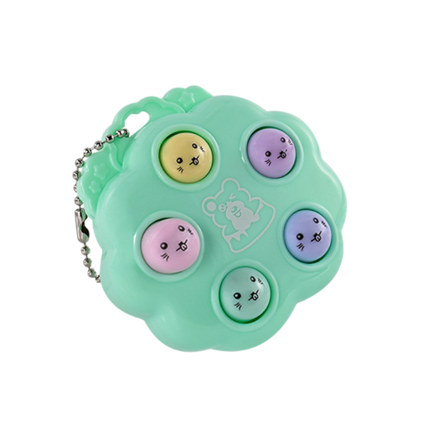 NEW kawaii fidget toys whack a mole keychain Simple Dimple fidget board Learning & Education