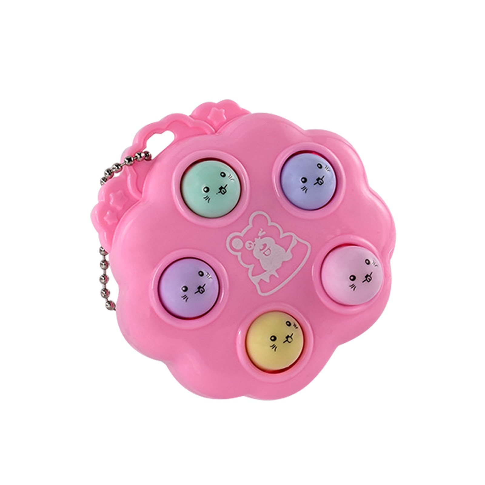 NEW kawaii fidget toys whack a mole keychain Simple Dimple fidget board Learning & Education