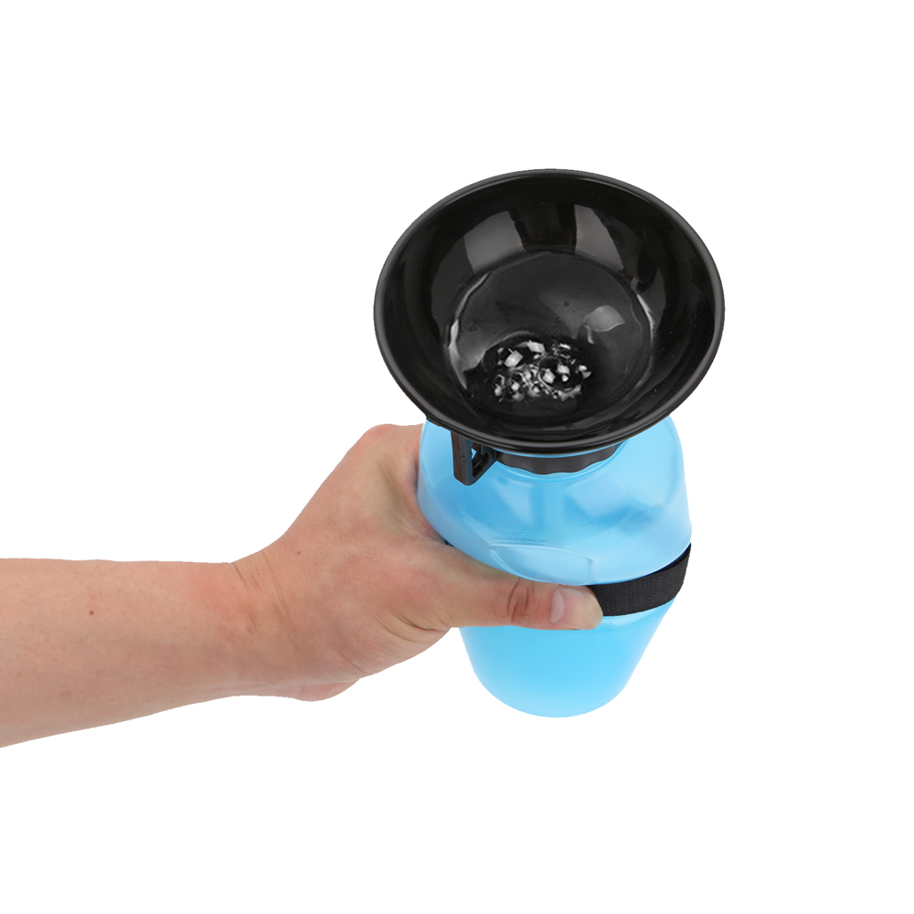 500ml Pet Dog Squeeze Water Bottle Drinking Cat Feeding Bowl Outdoor Pet Products