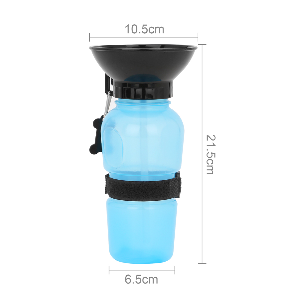 500ml Pet Dog Squeeze Water Bottle Drinking Cat Feeding Bowl Outdoor Pet Products