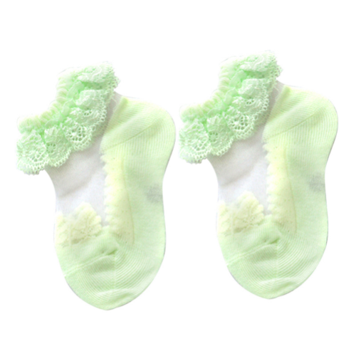 2pcs  Baby Socks Girl Shoes Princess Girls First Walkers Prewalker Summer New Baby Socks Cute Lace Baby Care