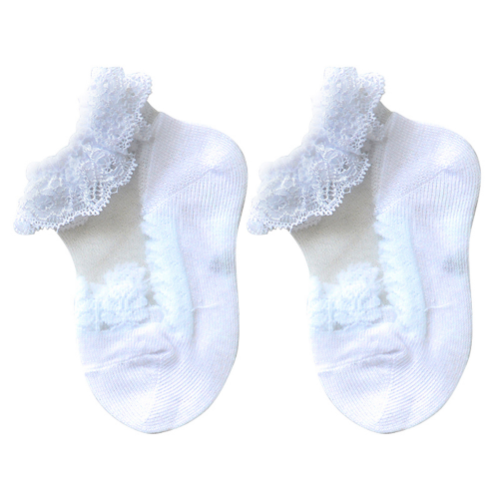 2pcs  Baby Socks Girl Shoes Princess Girls First Walkers Prewalker Summer New Baby Socks Cute Lace Baby Care