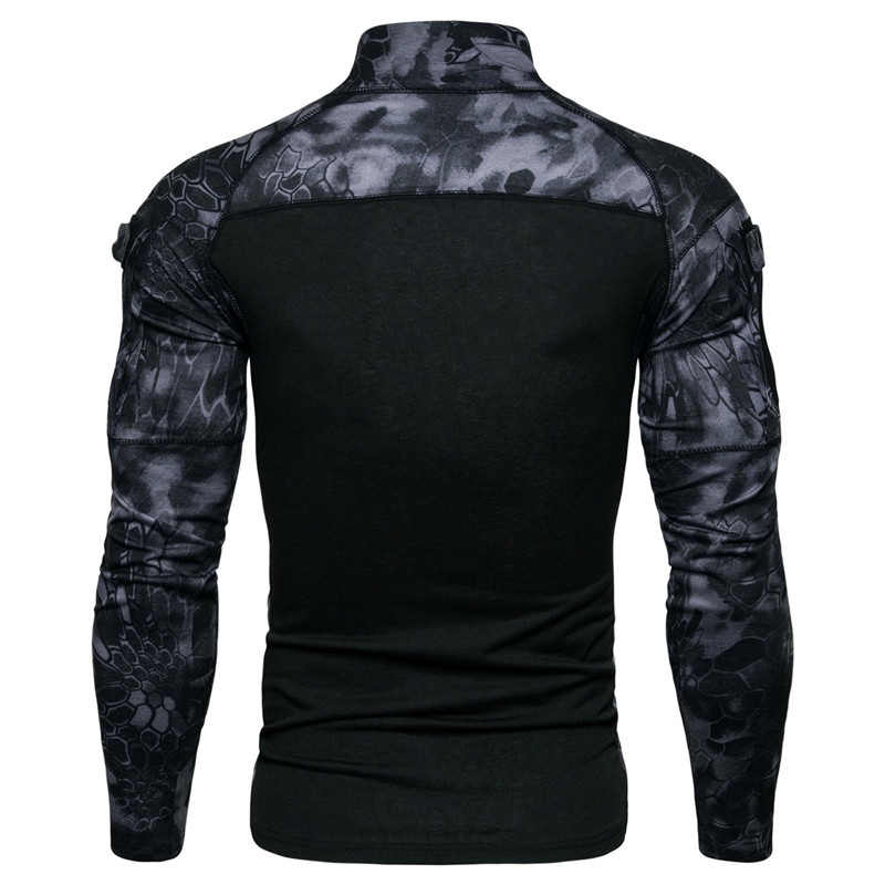 ZOGAA T-shirts Men New Fashion Men's Camouflage Athletic Tops Tees Youth All-match Daily  T-shirts & Polos