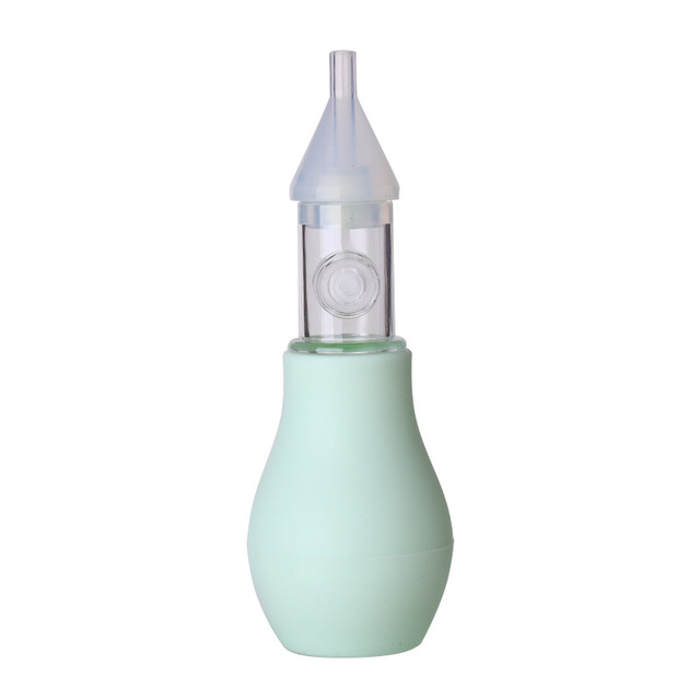 New Born Silicone Baby Nasal Aspirator Safety Nose Cleaner Vacuum Suction Infant Diagnostic-tool Baby Care