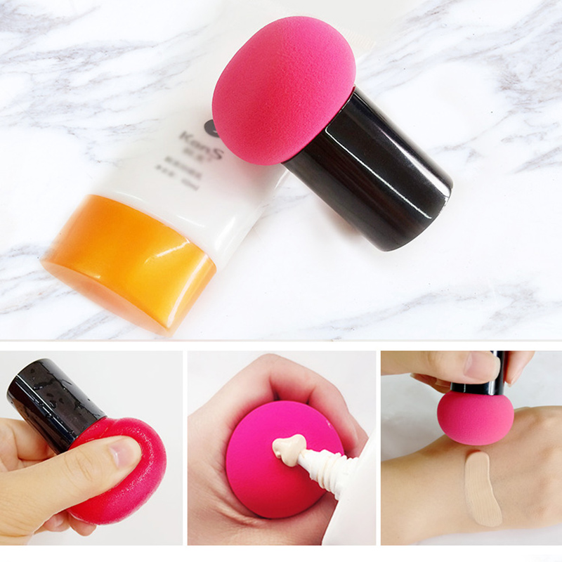 1pcs Cosmetic Puff Powder Puff Smooth Women's Makeup Foundation Sponge Beauty to Make Up