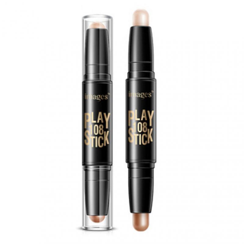 Double-headed Facial Three-dimensional Highlight Stick Concealer Stick Contour Makeup Stick Concealer  Makeup
