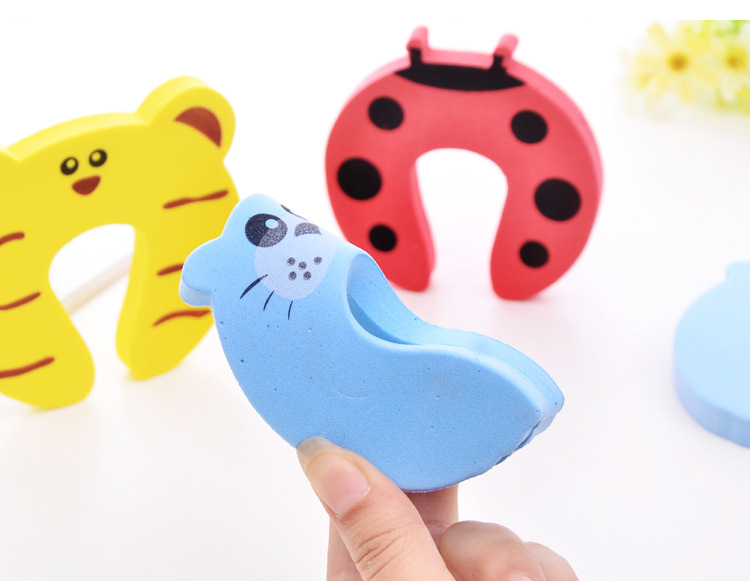 Baby Child Proofing Door Stoppers Finger Safety Guard Noise prevention Home Decor