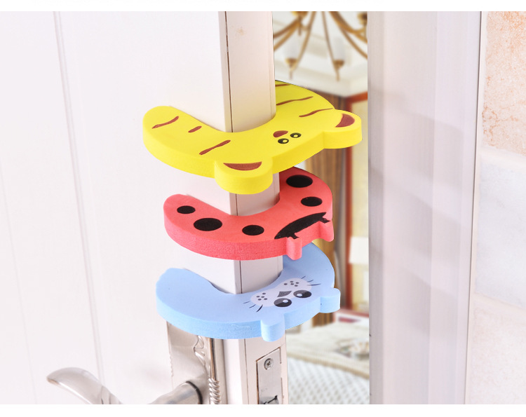 Baby Child Proofing Door Stoppers Finger Safety Guard Noise prevention Home Decor
