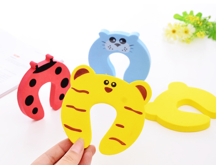 Baby Child Proofing Door Stoppers Finger Safety Guard Noise prevention Home Decor