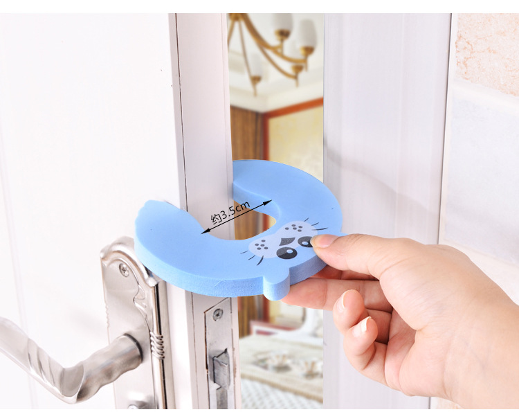 Baby Child Proofing Door Stoppers Finger Safety Guard Noise prevention Home Decor