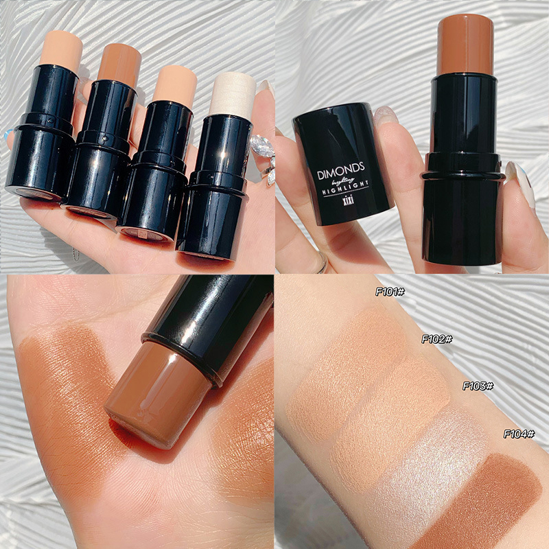 Concealer Stick Foundation Full Coverage Contour Cream Facial Bronzer Eye Makeup Base Primer Makeup