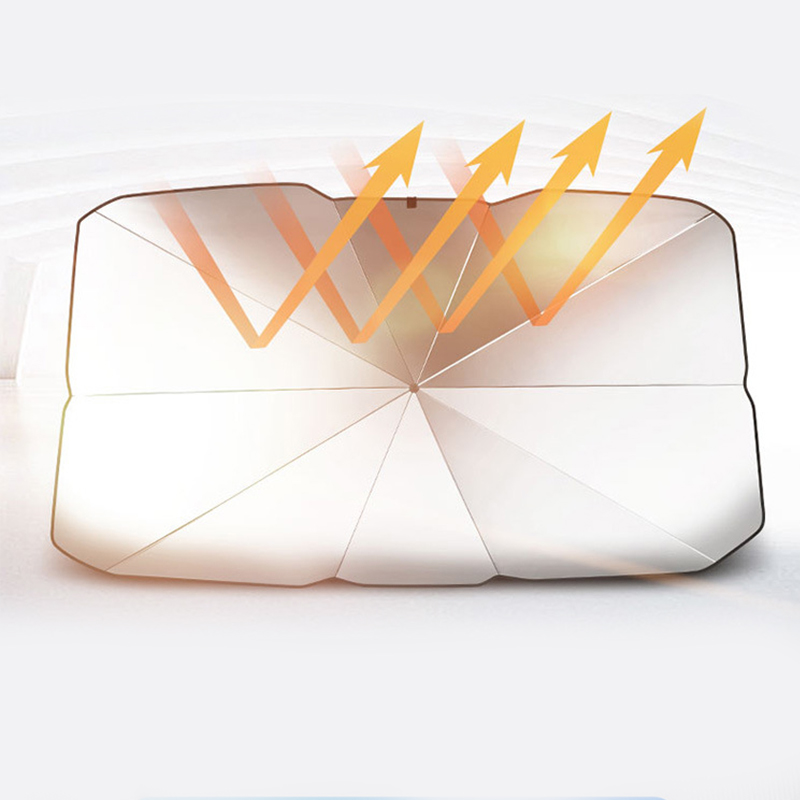 Car Windshield Sunshade Umbrella Type Sun Shade for Car Window Summer Sun Protection Heat Insulation  Interior Accessories