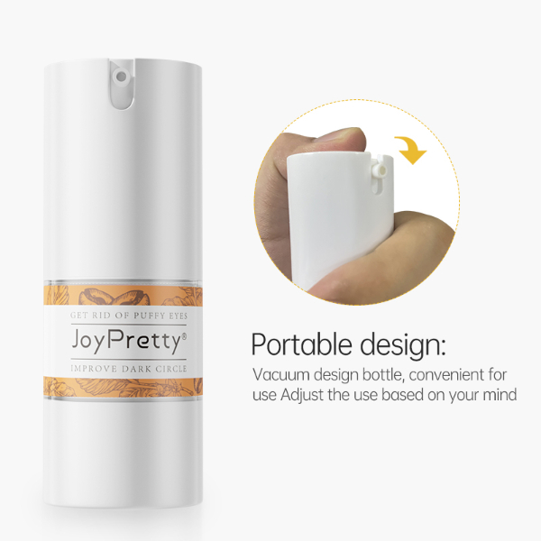 JoyPretty Anti Dark Circles Caffeine Eye Cream Remove Eye Bags Puffiness Lighten Fine Lines Whitening Makeup