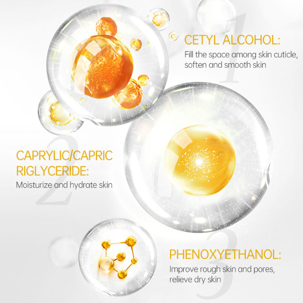 JoyPretty Anti Dark Circles Caffeine Eye Cream Remove Eye Bags Puffiness Lighten Fine Lines Whitening Makeup