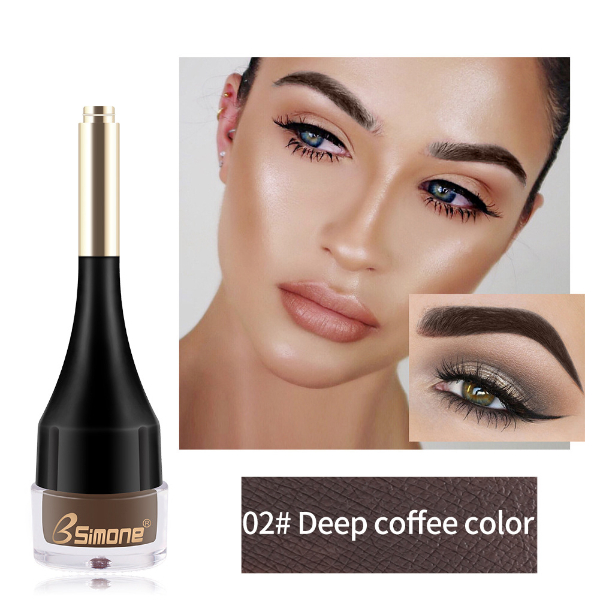 4 Color Eyebrow Cream Enhancers Long-lasting Waterproof Air-cushion Dye Eye Brows Gel Brown Makeup