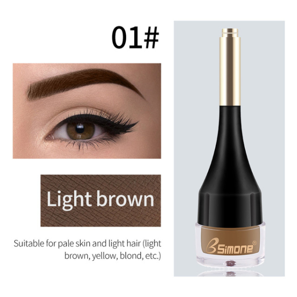 4 Color Eyebrow Cream Enhancers Long-lasting Waterproof Air-cushion Dye Eye Brows Gel Brown Makeup