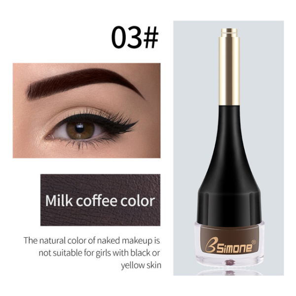 4 Color Eyebrow Cream Enhancers Long-lasting Waterproof Air-cushion Dye Eye Brows Gel Brown Makeup