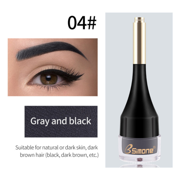 4 Color Eyebrow Cream Enhancers Long-lasting Waterproof Air-cushion Dye Eye Brows Gel Brown Makeup