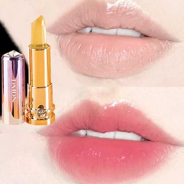 Diamond Crystal Jelly Lipstick Temperature Color Change Lipstick Waterproof Cosmetic Moisturizing Makeup