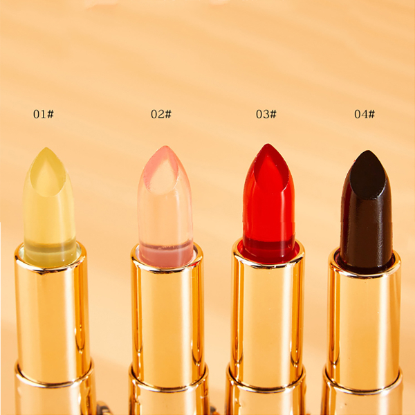 Diamond Crystal Jelly Lipstick Temperature Color Change Lipstick Waterproof Cosmetic Moisturizing Makeup