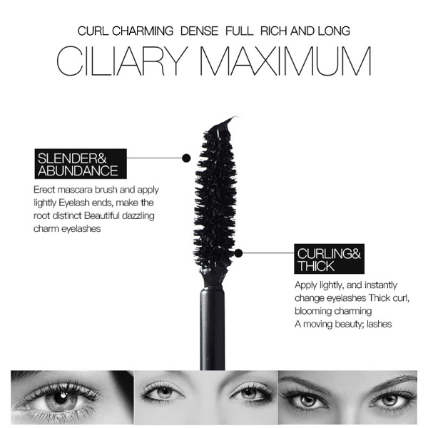 Eyelash Mascara Waterproof Full Professional Makeup Long Curling Thick Eyelash Extend Cosmetics Makeup