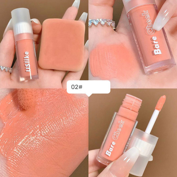 3G Liquid Blush Monochrome Liquid Blush Natural Pink Rouge Face Long Lasting Easy To Color Face Beauty