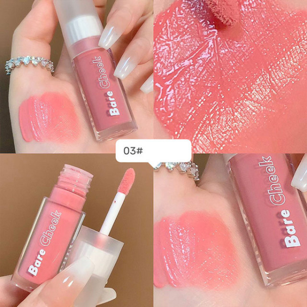 3G Liquid Blush Monochrome Liquid Blush Natural Pink Rouge Face Long Lasting Easy To Color Face Beauty