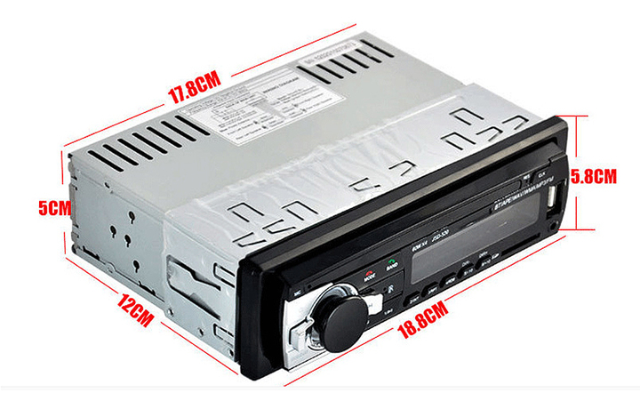 Car Stereo with Bluetooth Single din in Dash Car Radio FM/MP3 Car Audio Player,JSD-530L