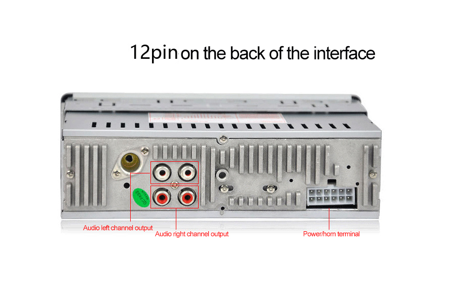 Car Stereo with Bluetooth Single din in Dash Car Radio FM/MP3 Car Audio Player,JSD-530L