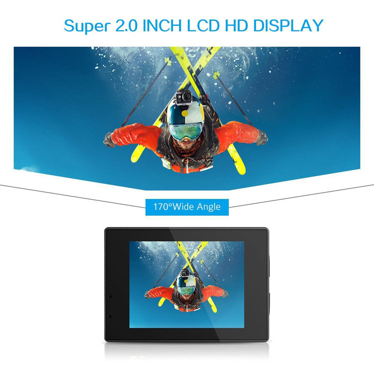 Camera Outdoor Camera 30M waterproof Multifunction Sports Mini DV Digital Camera Aerial Photography