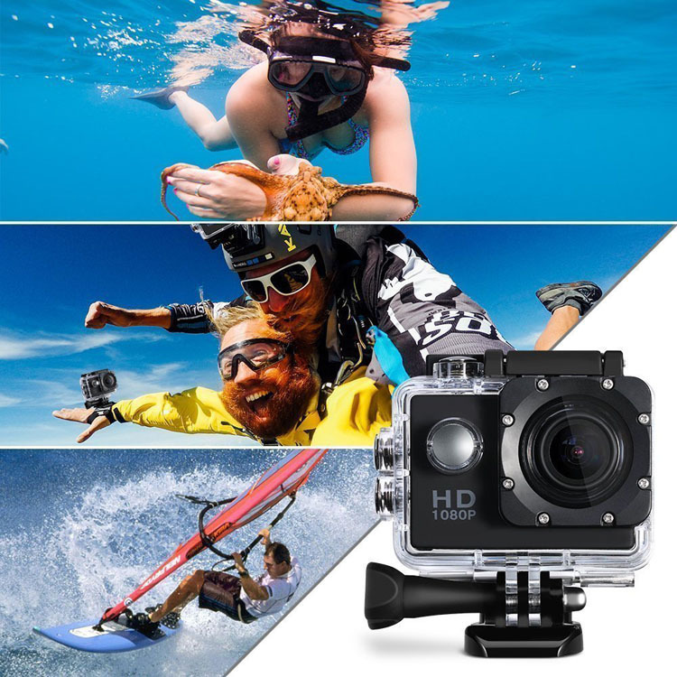 Camera Outdoor Camera 30M waterproof Multifunction Sports Mini DV Digital Camera Aerial Photography