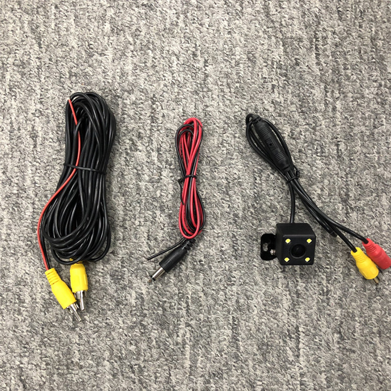 sunRiseAtSea Car Reversing Camera 4 LED Rear View HD Parking Backup Camera 170 Degrees Night Vision