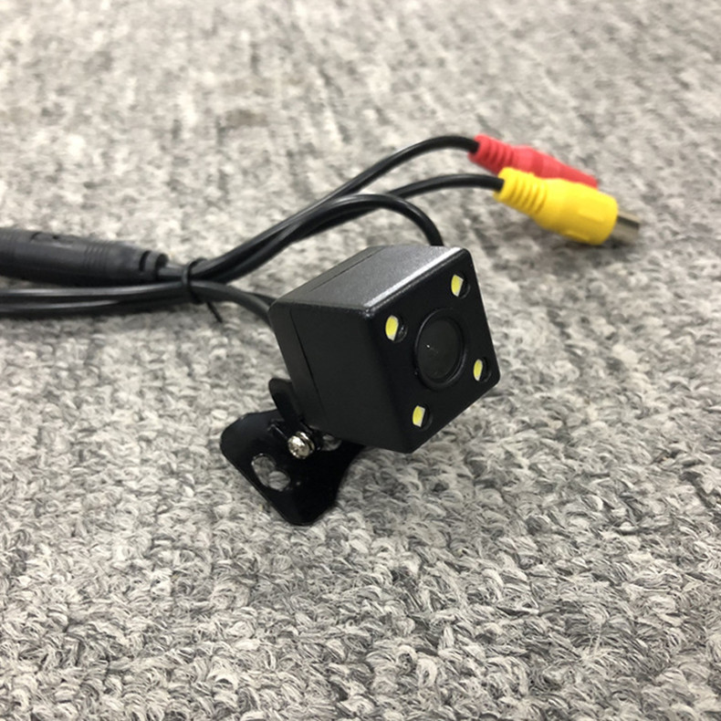 sunRiseAtSea Car Reversing Camera 4 LED Rear View HD Parking Backup Camera 170 Degrees Night Vision