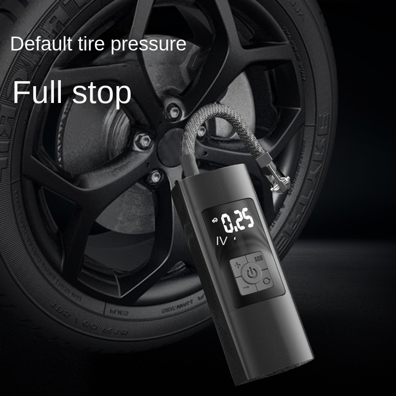 Vehicle Air Pump Wireless Digital Display Intelligent Tire Balloon Portable Car Fast Inflatable Treasure Air Pump
