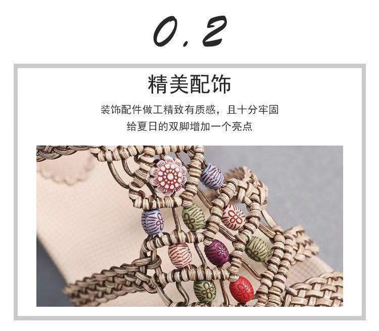 Women Roman Sandals Buckle Peep-Toe Flat Shoes Boohoo Sandals Summer Flat Sandals