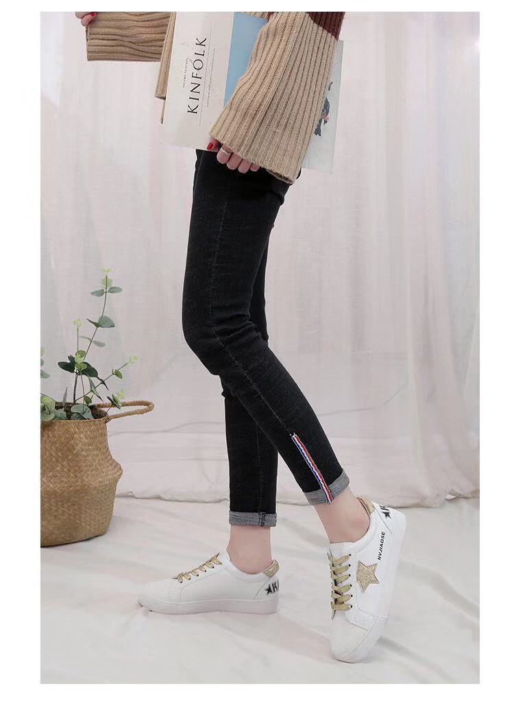 Women Sneakers Glitter Star Shoes Star Side Fashion Sneaker